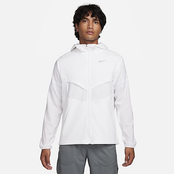 White Adjustable Hood Jackets. Nike UK